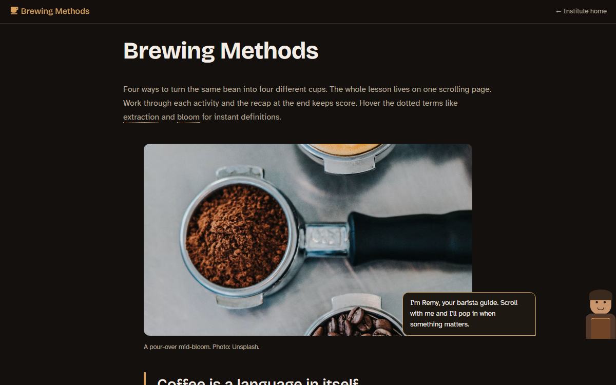 Brewing Methods preview